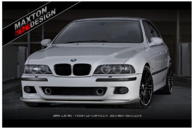 Накладка сплиттер на передний бампер на BMW M5 E39